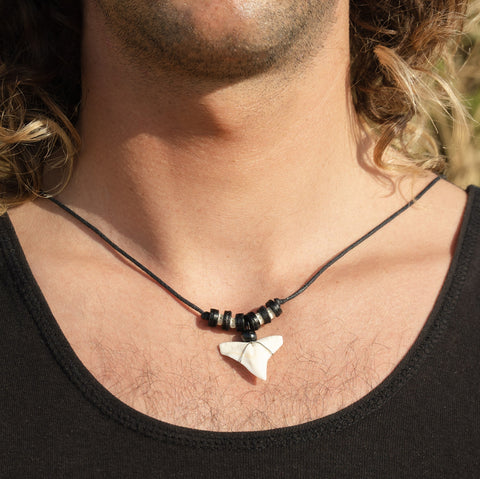 shark tooth necklace oceanicshark australia
