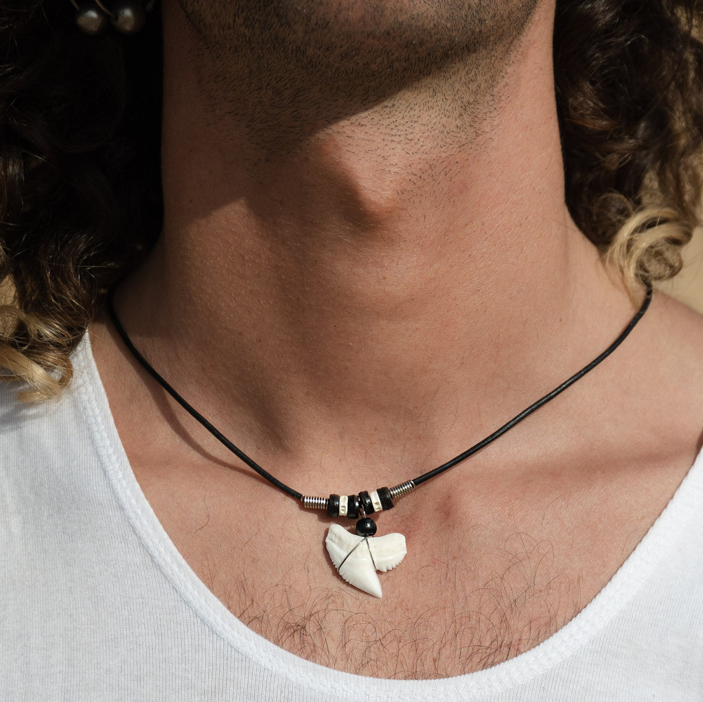 Real Tiger Shark Tooth Necklace – Oceanicshark
