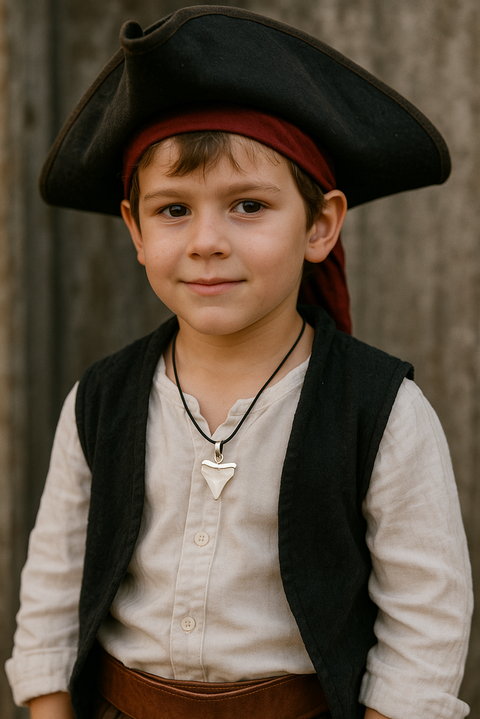 Add a Real Shark Tooth Necklace to Your Halloween Costume
