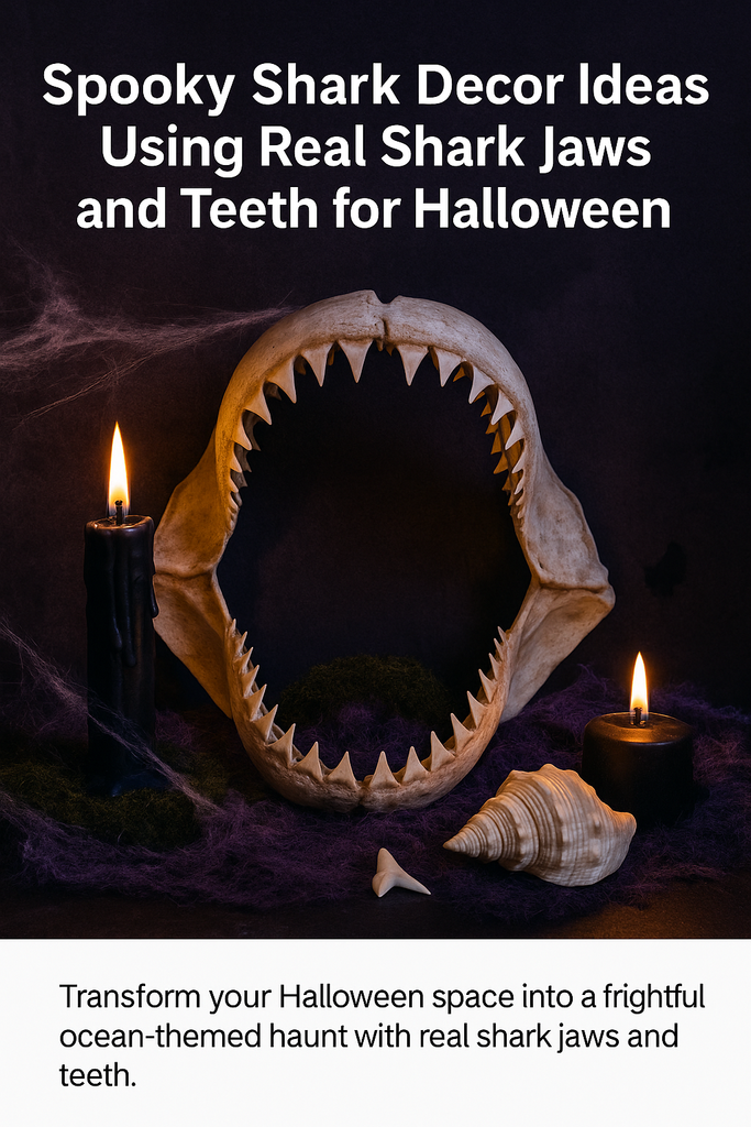 Spooky Shark Decor Ideas: Using Real Shark Jaws and Teeth for Halloween