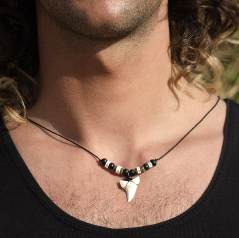 real shark tooth necklace online