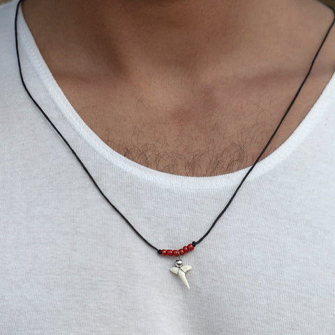 real shark tooth necklace oceanicshark