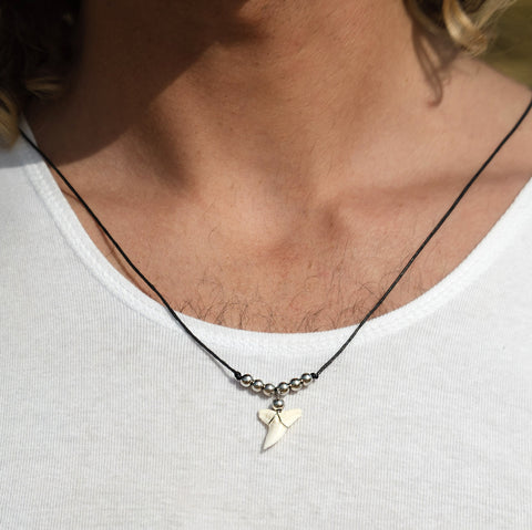 real shark tooth necklace for guys