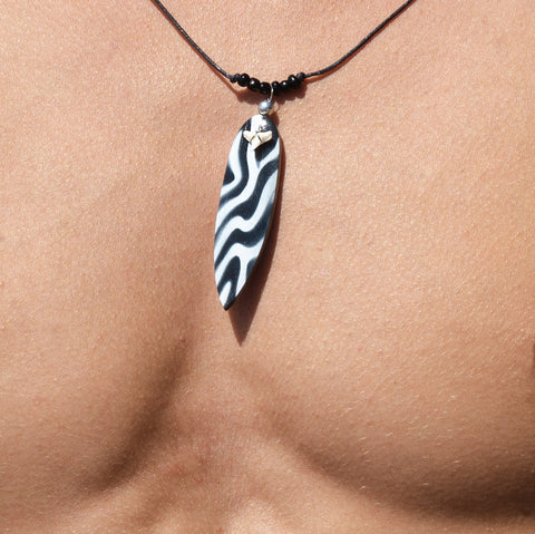 shark tooth necklace for surfer