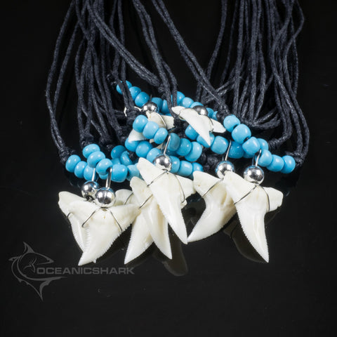 shark tooth necklaces bulk wholesale 
