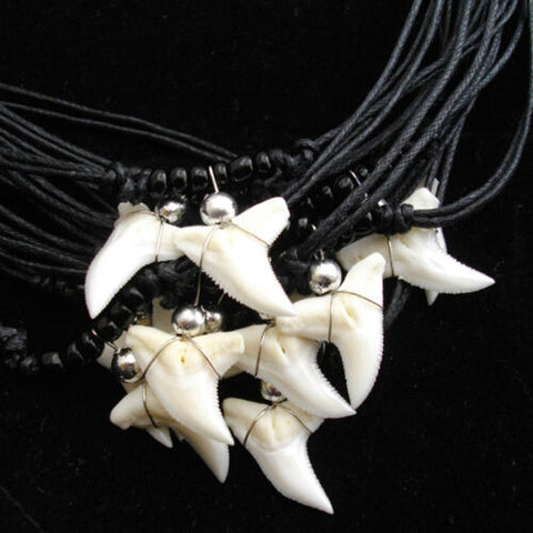 shark tooth necklaces wholesale