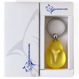 shark tooth keyring