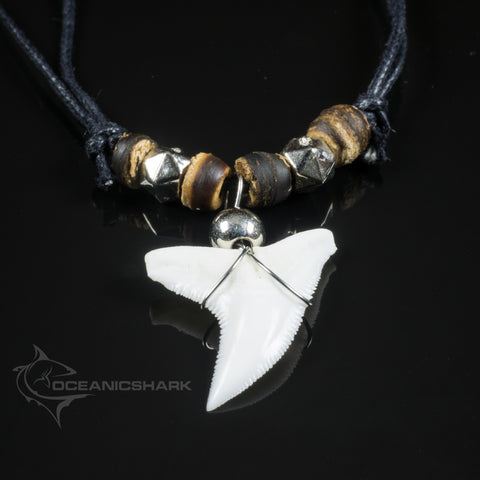 Baby Shark Tooth Necklace with Rose Cut Diamond | Finn Jewelry