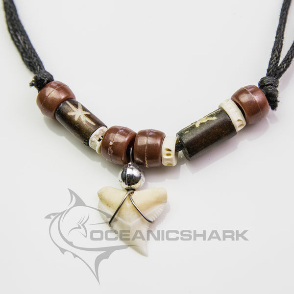 Black shark tooth deals necklace