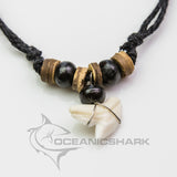 Tiger shark teeth amulet 