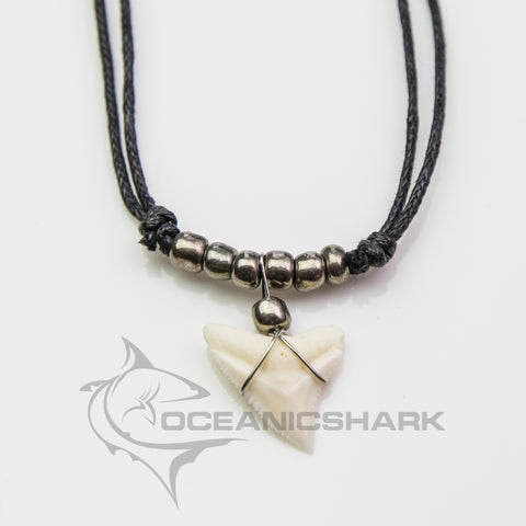 shark present Bull shark tooth necklace beads