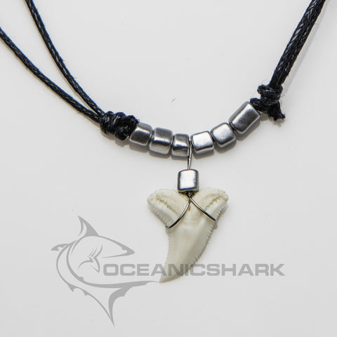 boys' shark necklace