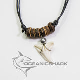 mens shark tooth necklace 